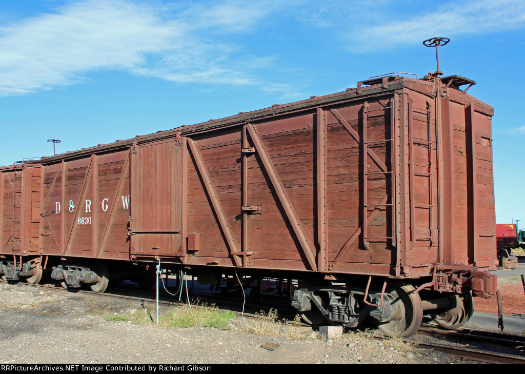 DRGW 66306 Wooden Box Car
